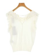 ERMANNO SCERVINO（エルマノシェルビーノ）ベスト/ノースリーブ 白 サイズ:40(M位) レディース/2200723966197