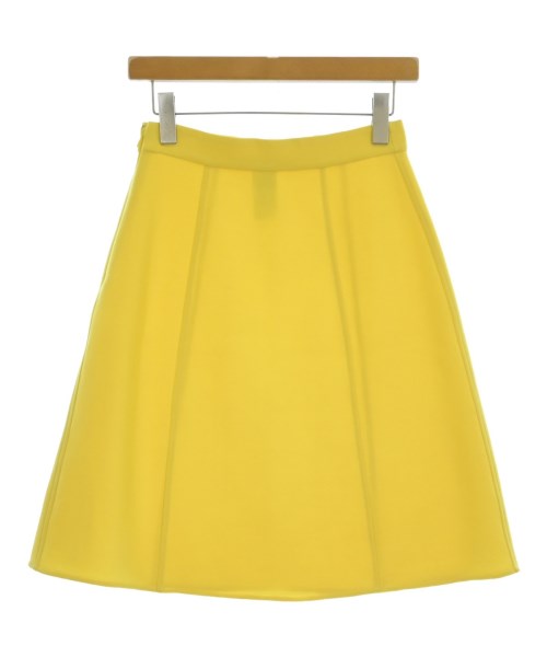 ERMANNO SCERVINO（エルマノシェルビーノ）ひざ丈スカート 黄 サイズ:40(M位) レディース/2200689984105