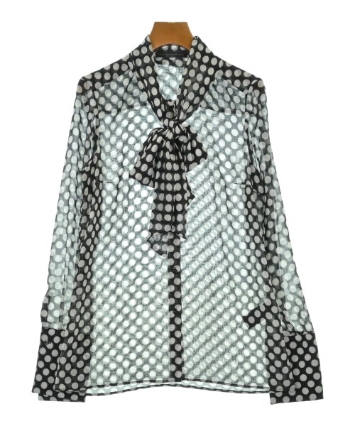 ERMANNO SCERVINO(エルマノシェルビーノ)ブラウス 黒 サイズ:42(M位)/2200693143024