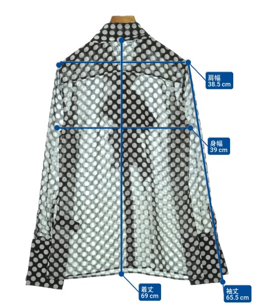 ERMANNO SCERVINO（エルマノシェルビーノ）ブラウス 黒 サイズ:42(M位) レディース/2200693143024