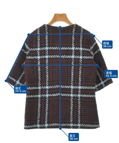 MULBERRY（マルベリー）ブラウス 赤 サイズ:38(S位) レディース/2200628570017