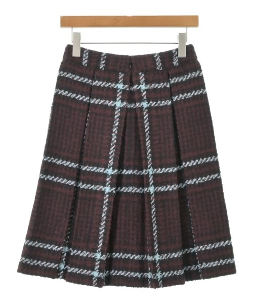 MULBERRY（マルベリー）ひざ丈スカート 赤 サイズ:38(S位) レディース/2200628570024