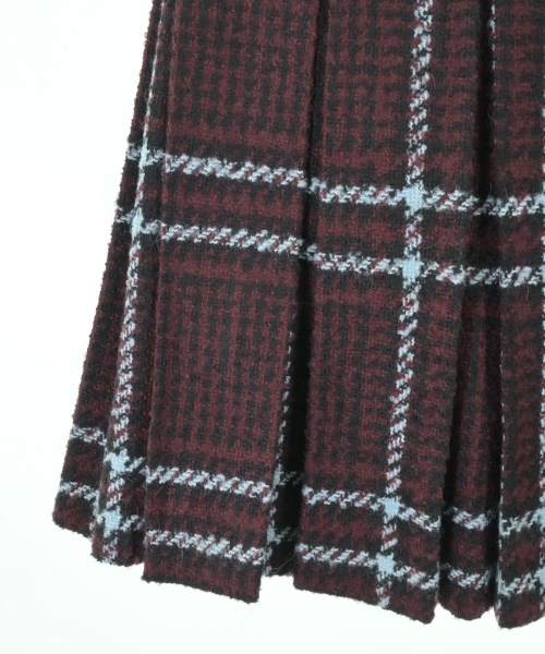 MULBERRY（マルベリー）ひざ丈スカート 赤 サイズ:38(S位) レディース/2200628570024