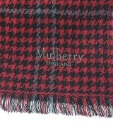 MULBERRY（マルベリー）マフラー 赤 サイズ:- メンズ/2200623717134