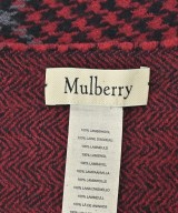 MULBERRY（マルベリー）マフラー 赤 サイズ:- メンズ/2200623717134