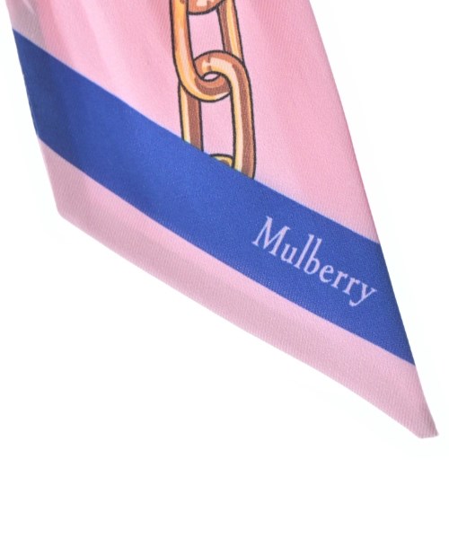 MULBERRY（マルベリー）バンダナ・スカーフ ピンク サイズ:F レディース/2200723163121