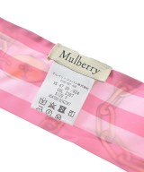 MULBERRY（マルベリー）バンダナ・スカーフ ピンク サイズ:F レディース/2200723163121