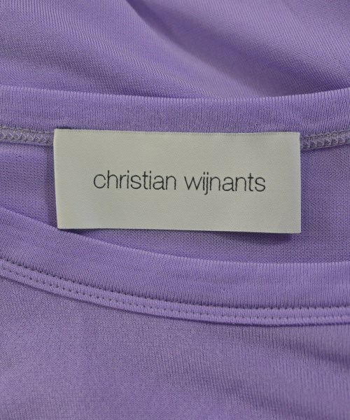 christian wijnants（クリスチャンワイナンツ）Tシャツ・カットソー 紫 サイズ:S レディース/2200634770364