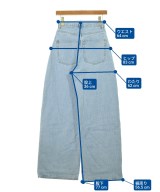 christian wijnants（クリスチャンワイナンツ）デニムパンツ 青 サイズ:34(XXS位) レディース/2200624747017