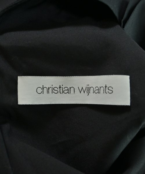 christian wijnants（クリスチャンワイナンツ）ワンピース 黒 サイズ:34(XXS位) レディース/2200610519161