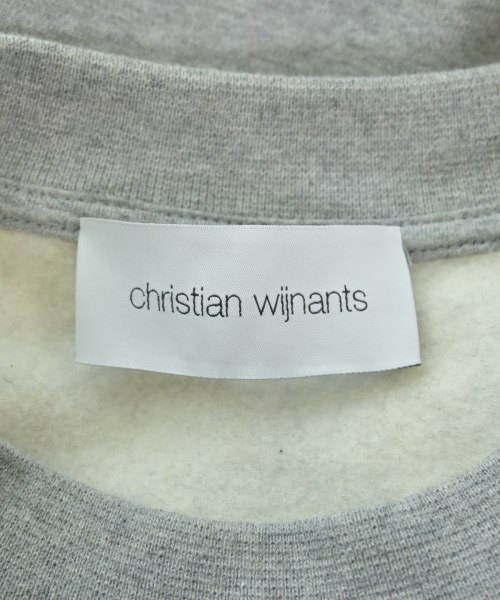 christian wijnants（クリスチャンワイナンツ）スウェット グレー サイズ:XS レディース/2200630980026