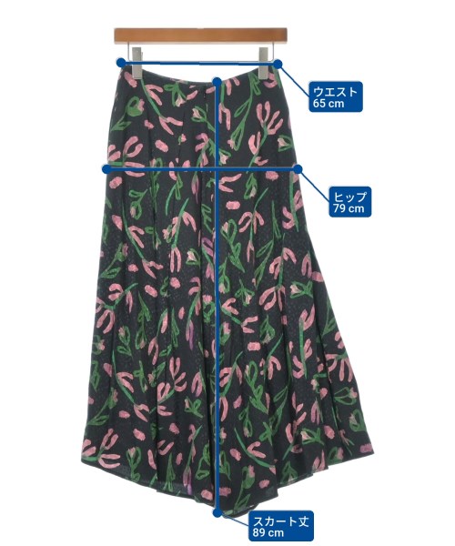 christian wijnants（クリスチャンワイナンツ）ロング・マキシ丈スカート 黒 サイズ:36(XS位) レディース/2200631344018