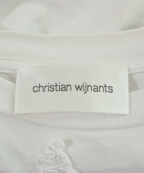 christian wijnants（クリスチャンワイナンツ）Tシャツ・カットソー 白 サイズ:M レディース/2200610489013