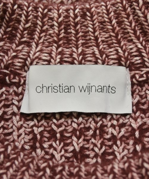 christian wijnants（クリスチャンワイナンツ）ニット・セーター 赤 サイズ:S レディース/2200674010017