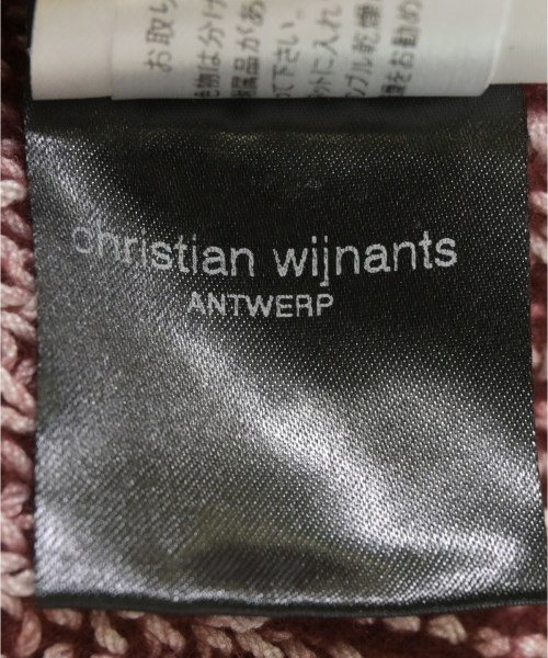 christian wijnants（クリスチャンワイナンツ）ニット・セーター 赤 サイズ:S レディース/2200674010017