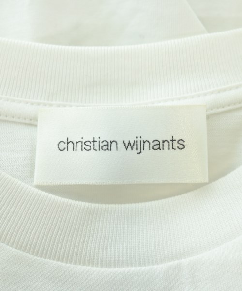christian wijnants（クリスチャンワイナンツ）Tシャツ・カットソー 白 サイズ:S レディース/2200673234063