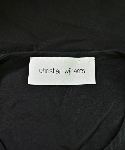 christian wijnants（クリスチャンワイナンツ）カジュアルシャツ 黒 サイズ:38(M位) レディース/2200698328044