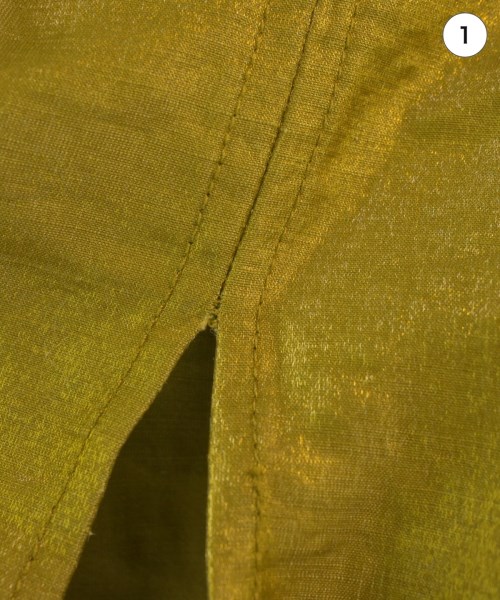 christian wijnants（クリスチャンワイナンツ）ロング・マキシ丈スカート ゴールド サイズ:36(XS位) レディース/2200658807022