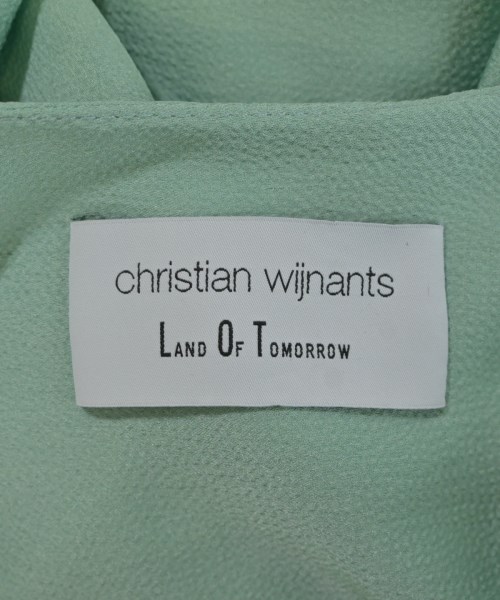 christian wijnants（クリスチャンワイナンツ）ワンピース 緑 サイズ:34(XXS位) レディース/2200711879058