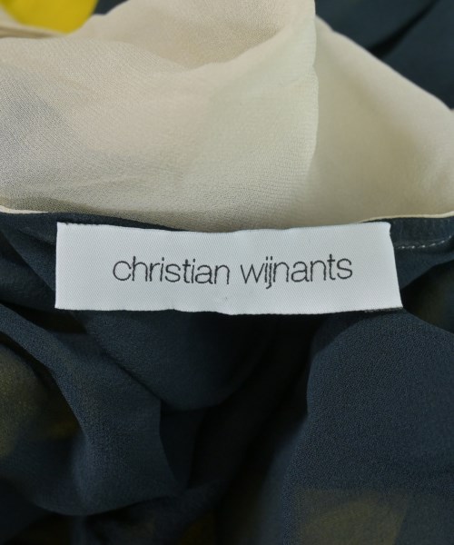 christian wijnants（クリスチャンワイナンツ）ワンピース 黄 サイズ:36(XS位) レディース/2200710294197