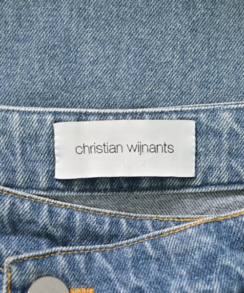 christian wijnants（クリスチャンワイナンツ）ロング・マキシ丈スカート 青 サイズ:36(XS位) レディース/2200718820015