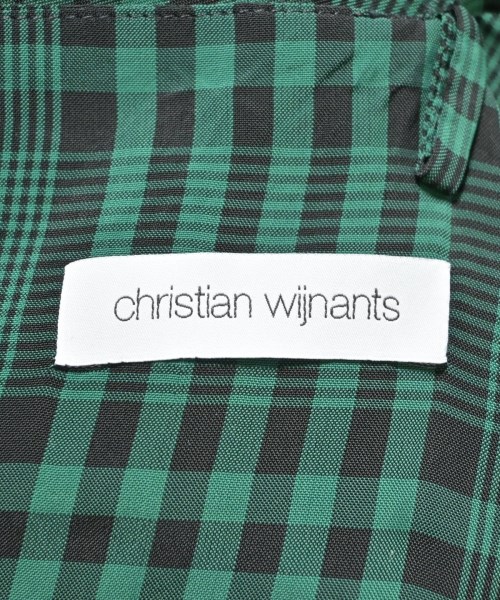 christian wijnants（クリスチャンワイナンツ）ワンピース 緑 サイズ:34(XXS位) レディース/2200645207033