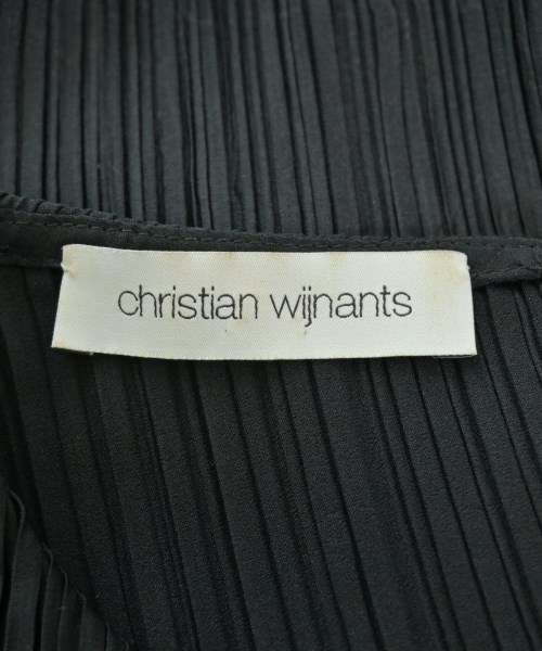christian wijnants（クリスチャンワイナンツ）ワンピース 黒 サイズ:36(XS位) レディース/2200636897113