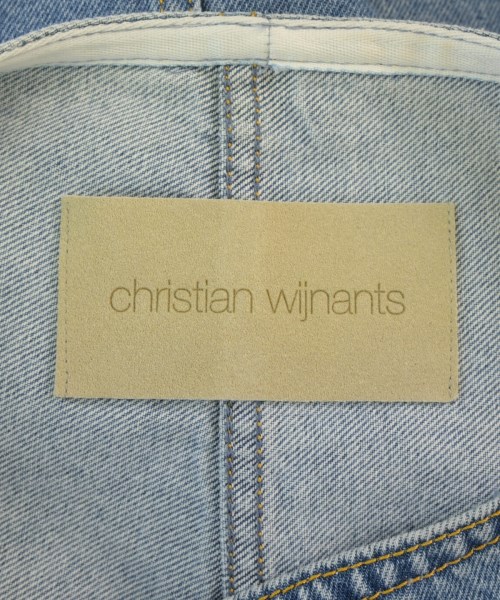 christian wijnants（クリスチャンワイナンツ）ブラウス 青 サイズ:36(XS位) レディース/2200702256103