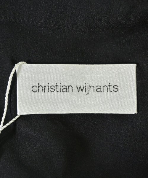 christian wijnants（クリスチャンワイナンツ）カジュアルシャツ 黒 サイズ:40(M位) レディース/2200702854033