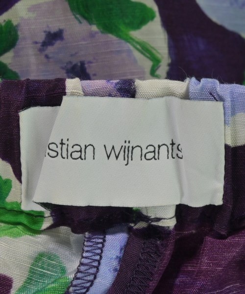 christian wijnants（クリスチャンワイナンツ）その他 紫 サイズ:36(S位) レディース/2200707896076