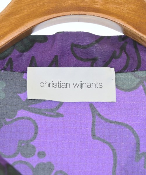 christian wijnants（クリスチャンワイナンツ）ワンピース 紫 サイズ:36(XS位) レディース/2200659390172