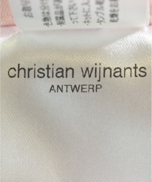 christian wijnants（クリスチャンワイナンツ）その他 ピンク サイズ:36(XS位) レディース/2200664239022