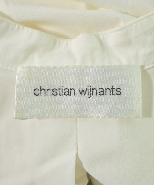 christian wijnants（クリスチャンワイナンツ）ブラウス 白 サイズ:36(XS位) レディース/2200733281068
