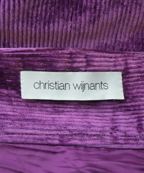 christian wijnants（クリスチャンワイナンツ）ロング・マキシ丈スカート 紫 サイズ:38(S位) レディース/2200687110032