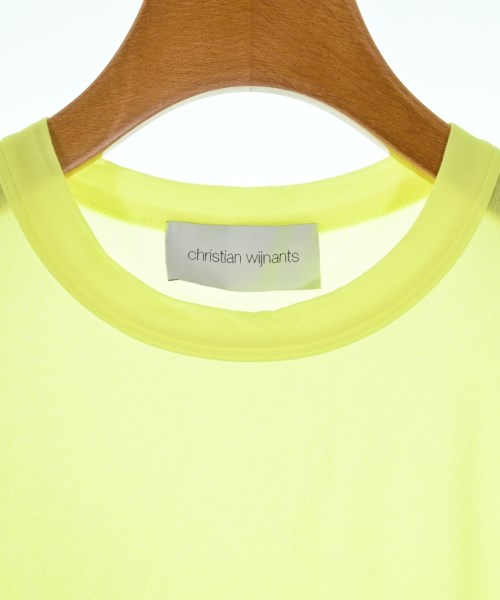 christian wijnants（クリスチャンワイナンツ）Tシャツ・カットソー 黄 サイズ:S レディース/2200684260204