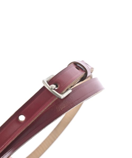 Y's bis LIMI（ワイズ　ビス　リミ）ベルト 赤 サイズ:XS レディース/2200663290031