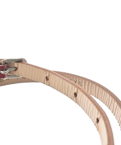 Y's bis LIMI（ワイズ　ビス　リミ）ベルト 赤 サイズ:XS レディース/2200663290031