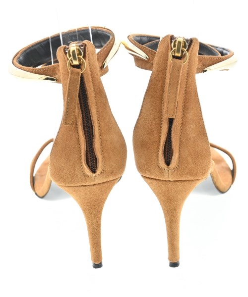 GIUSEPPE ZANOTTI DESIGN（ジュゼッペザノッティーデサイン）サンダル 茶 サイズ:EU37 1/2(24cm位) レディース/2200619919047