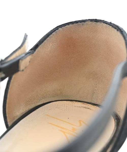 GIUSEPPE ZANOTTI DESIGN（ジュゼッペザノッティーデサイン）サンダル 黒 サイズ:EU37 1/2(24cm位) レディース/2200631803027