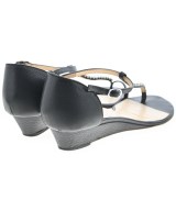 GIUSEPPE ZANOTTI DESIGN（ジュゼッペザノッティーデサイン）サンダル 黒 サイズ:EU37 1/2(24cm位) レディース/2200631803027