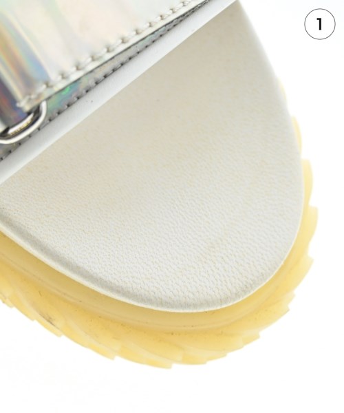 GIUSEPPE ZANOTTI DESIGN（ジュゼッペザノッティーデサイン）サンダル シルバー サイズ:EU41(26cm位) メンズ/2200644455091