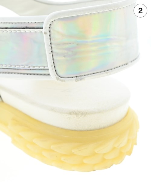 GIUSEPPE ZANOTTI DESIGN（ジュゼッペザノッティーデサイン）サンダル シルバー サイズ:EU41(26cm位) メンズ/2200644455091