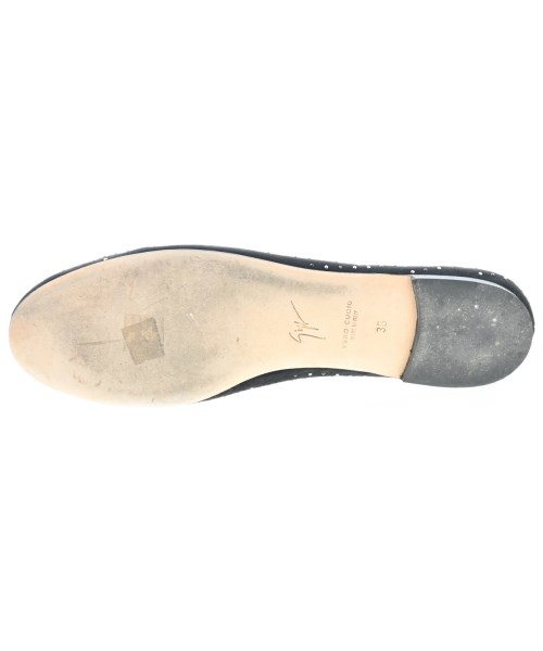 GIUSEPPE ZANOTTI DESIGN（ジュゼッペザノッティーデサイン）バレエシューズ/オペラシューズ 黒 サイズ:EU38(24.5cm位) レディース/2200686049180