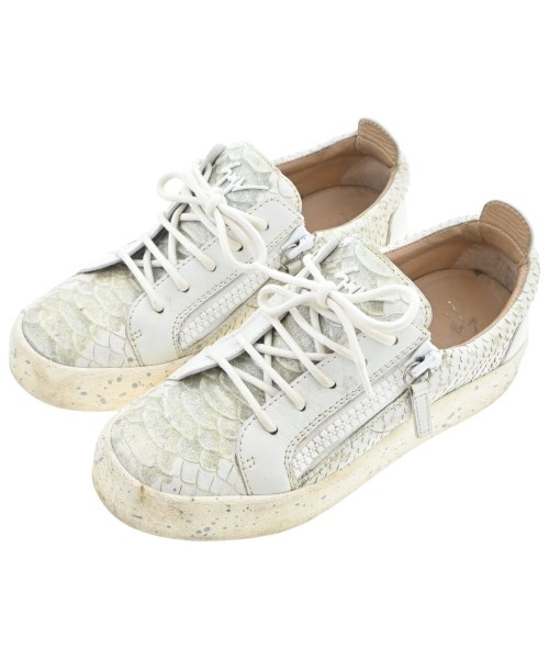 GIUSEPPE ZANOTTI DESIGN(ジュゼッペザノッティーデサイン)スニーカー 白 サイズ:EU37(23.5cm位)/2200696605055