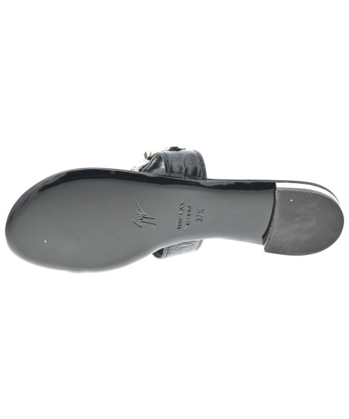 GIUSEPPE ZANOTTI DESIGN（ジュゼッペザノッティーデサイン）サンダル 黒 サイズ:EU37 1/2(24cm位) レディース/2200696231605