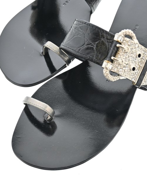 GIUSEPPE ZANOTTI DESIGN（ジュゼッペザノッティーデサイン）サンダル 黒 サイズ:EU37 1/2(24cm位) レディース/2200696231605
