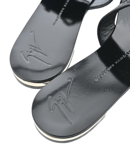 GIUSEPPE ZANOTTI DESIGN（ジュゼッペザノッティーデサイン）サンダル 黒 サイズ:EU37 1/2(24cm位) レディース/2200696231605