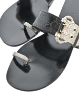 GIUSEPPE ZANOTTI DESIGN（ジュゼッペザノッティーデサイン）サンダル 黒 サイズ:EU37 1/2(24cm位) レディース/2200696231605