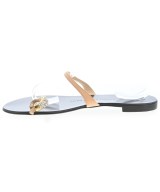 GIUSEPPE ZANOTTI DESIGN（ジュゼッペザノッティーデサイン）サンダル ベージュ サイズ:EU37 1/2(24cm位) レディース/2200701763237