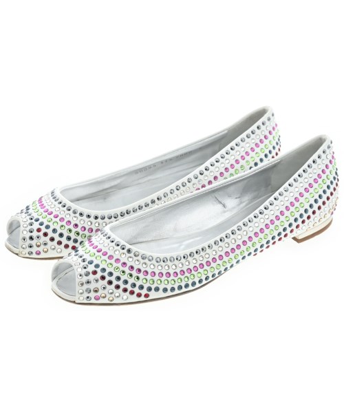 GIUSEPPE ZANOTTI DESIGN(ジュゼッペザノッティーデサイン)パンプス 白 サイズ:EU37 1/2(24cm位)/2200655890010